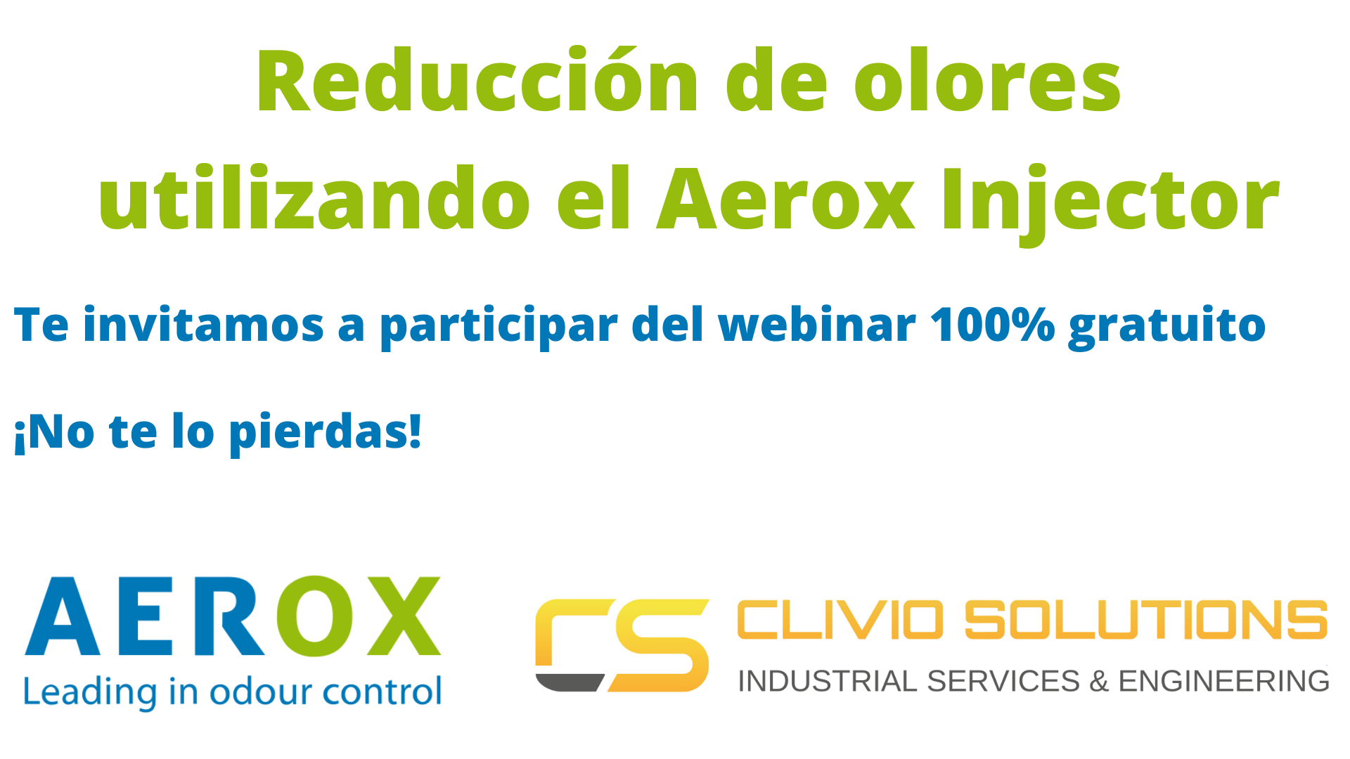 Interesting webinar about odor control in Industries